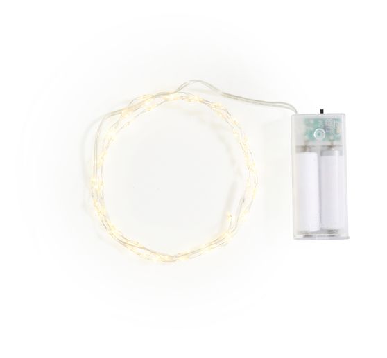 Łańcuch świetlny Micro LED z timerem, 60 diod LED