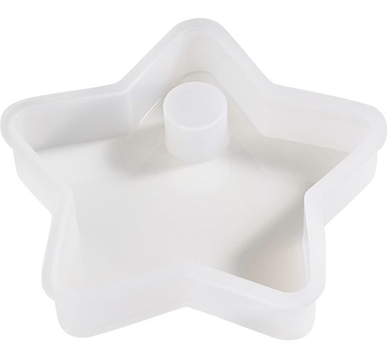 VBS Silicone casting mould "Star Candle Holder"