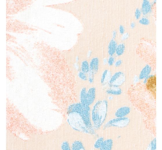 Decoration fabric linen optics "Rosaura Azur"