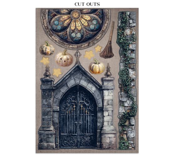 Junk Journal Book Stamperia "Halloween"