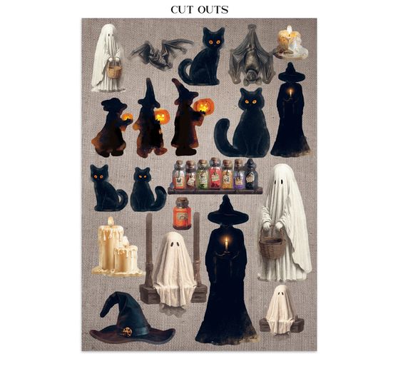 Junk Journal Book Stamperia "Halloween"