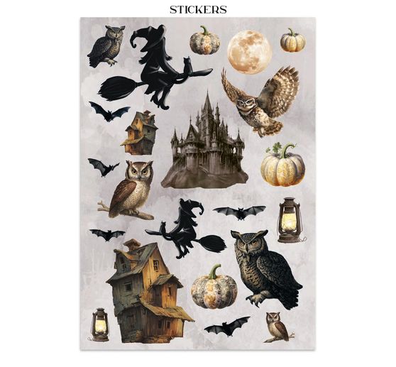 Junk Journal Book Stamperia "Halloween"