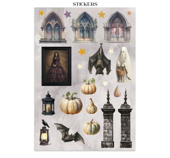 Junk Journal Book Stamperia "Halloween"