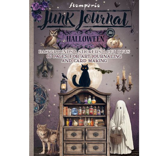 Junk Journal Book Stamperia "Halloween"