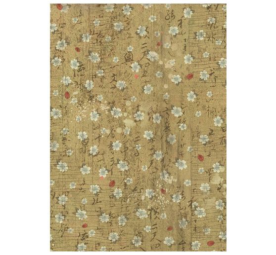 Stamperia Motif straw silk backgrounds "Oriental Garden", DIN A6, set of 8
