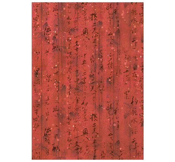 Stamperia Motif straw silk backgrounds "Oriental Garden", DIN A6, set of 8