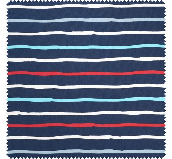 Tkanina dresowa "Denim stripes"