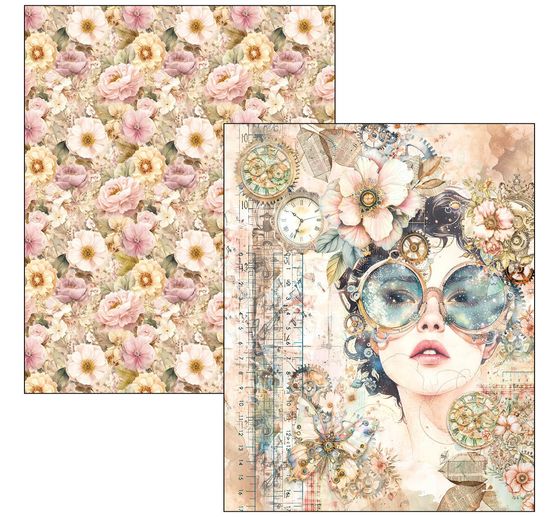 Mixed Media Book Ciao Bella "Lost in Time"