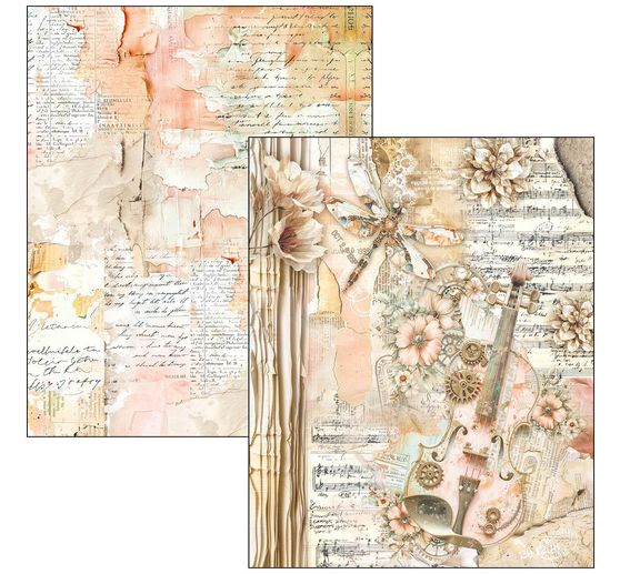 Mixed Media Book Ciao Bella "Lost in Time"
