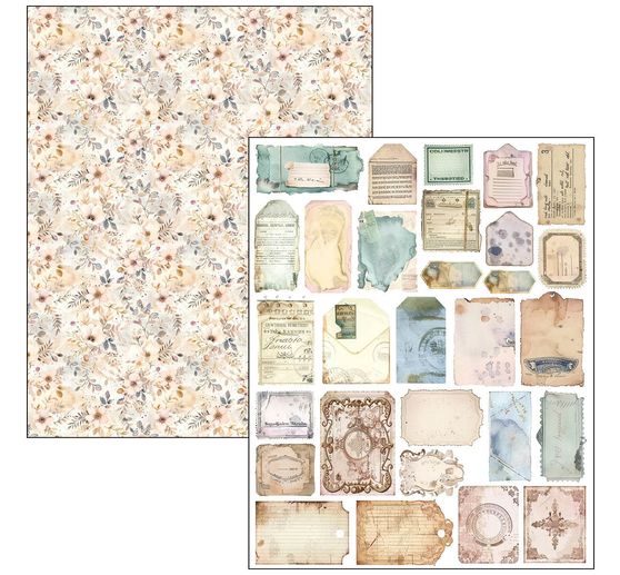 Mixed Media Book Ciao Bella "Lost in Time"