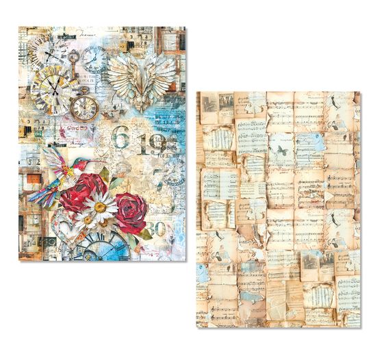 Ciao Bella Motif straw silk assortment "The Sound of Spring", set of 8