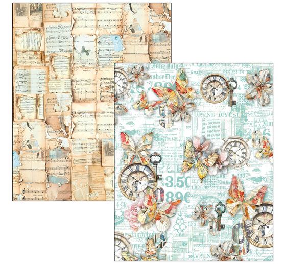 Mixed Media Book Ciao Bella "The Sound of Spring"