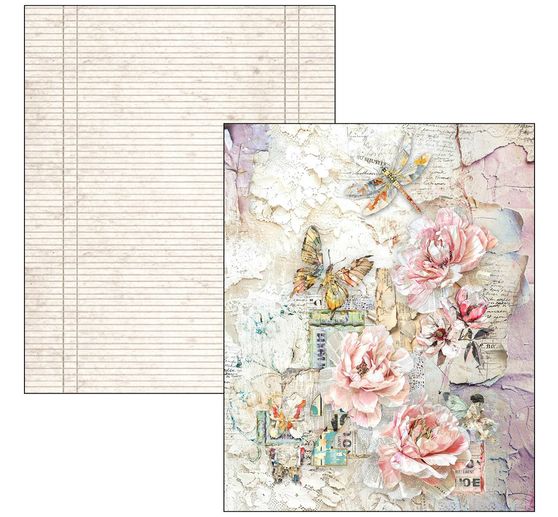 Mixed Media Book Ciao Bella "The Sound of Spring"