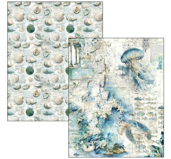 Mixed Media Book Ciao Bella "Edge of the Ocean"