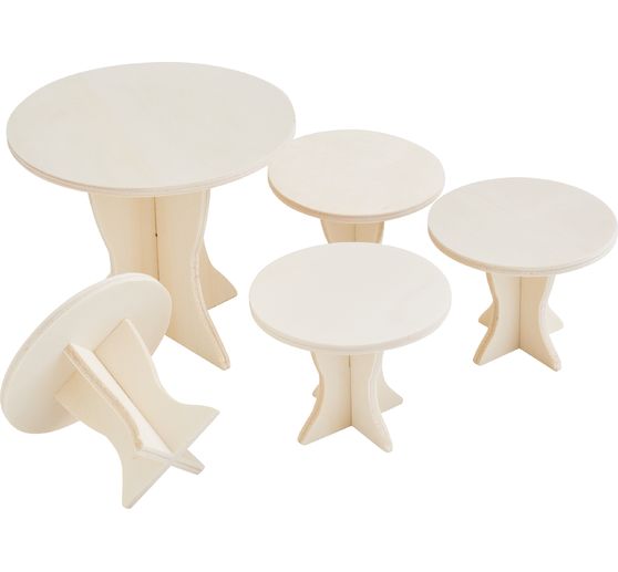 VBS Table and chair set &ldquo;Round&rdquo;, 5 pcs.