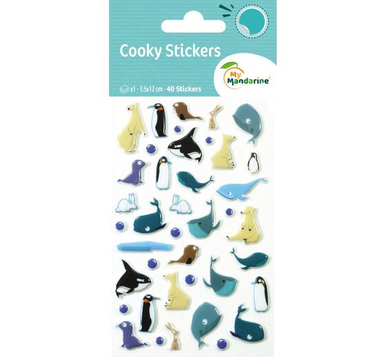 Epoxy Sticker "Whales"