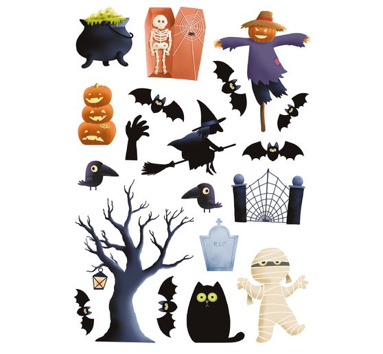 Rub On folia transferowa "Halloween"