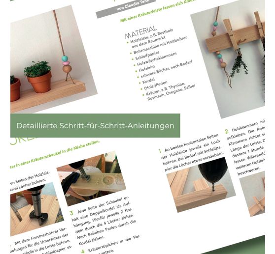 Książka "Green DIY -Bastel- und Dekoideen mit Naturmaterial und Blumen"