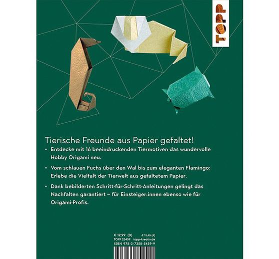Książka "Faszinierende Origami-Tierparade"