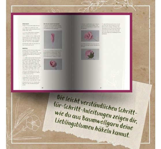 Book "Romantische Blumen h&auml;keln"
