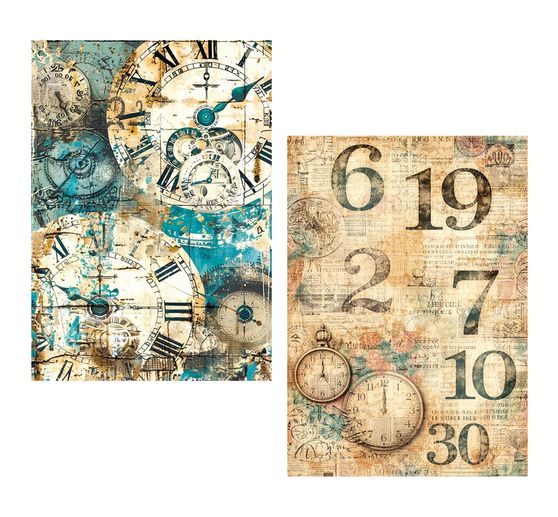 Ciao Bella Tissue paper set "Fragments of Time"