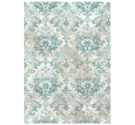 Motyw papieru ryżowego backgrounds Stamperia "White Christmas", DIN A6, zestaw 8 sztuk