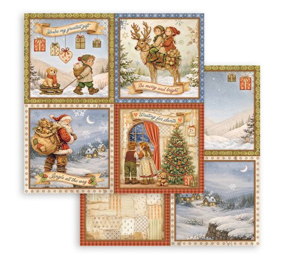 Stamperia Scrapbook block "Silent Night"