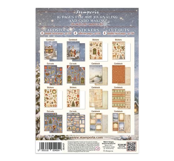 Stamperia Junk Journal Book "Silent Night"