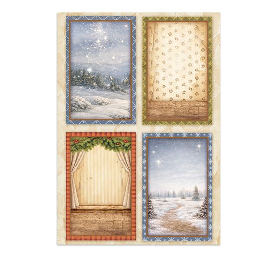 A5 Junk Journal Focus Points Stamperia "Silent Night"