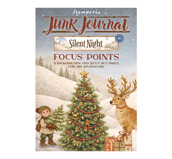A5 Junk Journal Focus Points Stamperia "Silent Night"