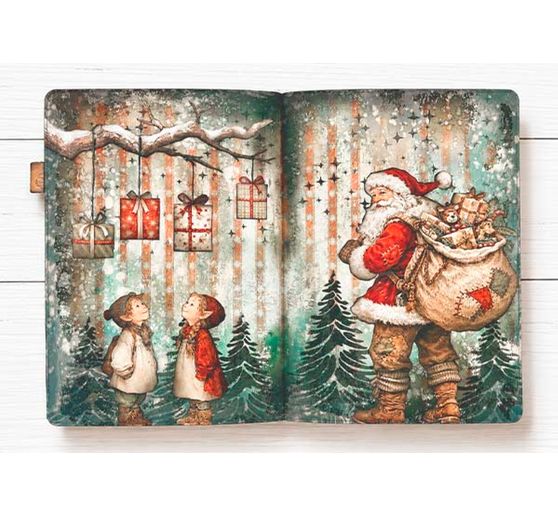 XL Rub On asortyment Stamperia "Silent Night"