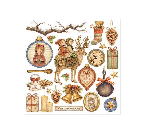 Rub On asortyment Stamperia "Silent Night"
