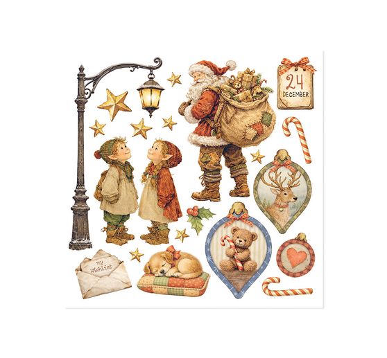 Rub On asortyment Stamperia "Silent Night"