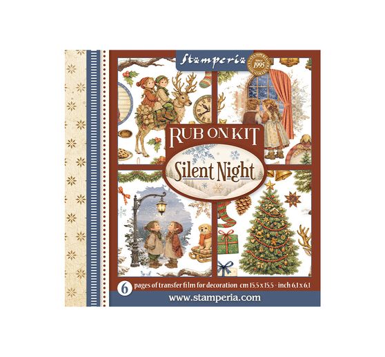 Rub On asortyment Stamperia "Silent Night"