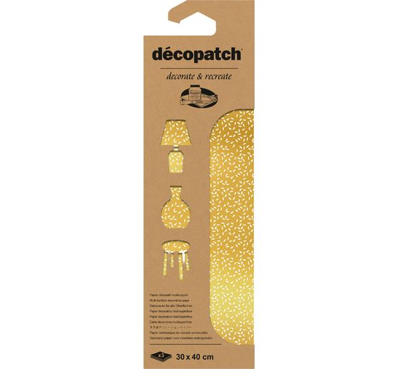 Papier Hot-Foil D&eacute;copatch &bdquo;Leaves&rdquo;