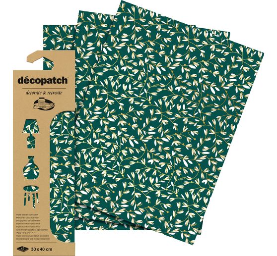 Papier Hot-Foil D&eacute;copatch "Blossom Twigs"