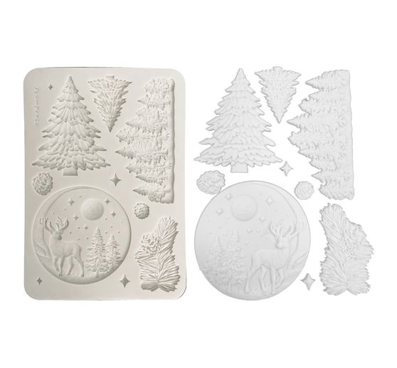 Stamperia Silicone mould A5 "Winter Landscape"