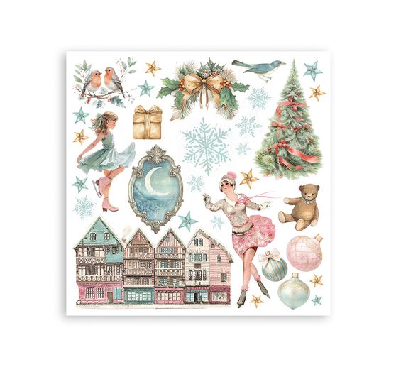Stamperia Rub On assortment "Winter Magic"