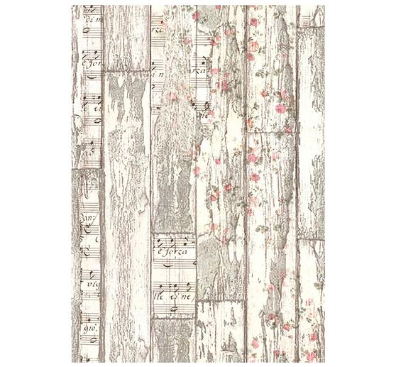 Stamperia Motif straw silk backgrounds "Winter Magic", DIN A6, set of 8