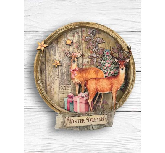 Lasercut motywy Stamperia "Winter Magic"