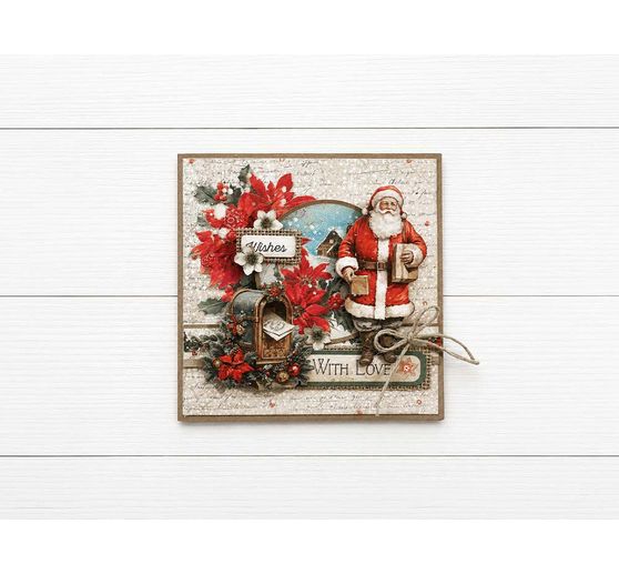 Stamperia Junk Journal Book "Classic Christmas"