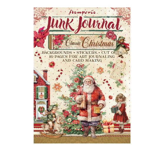 Stamperia Junk Journal Book "Classic Christmas"