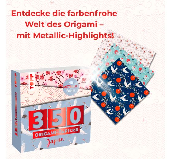 350 Origami block "Japanese motifs"