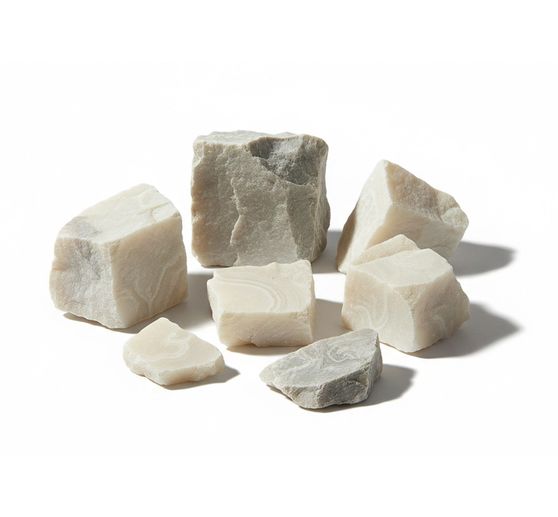 Alabaster, 1,5 kg, biało-szary