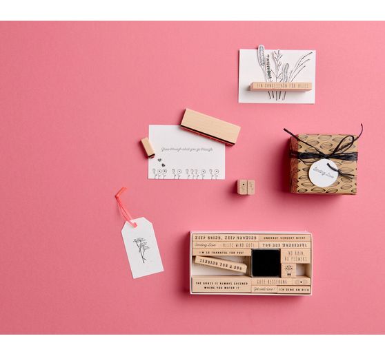 XL Stamp set "Everything will be fine!"