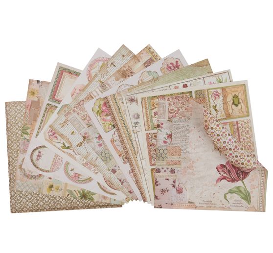 Scrapbook block "Spring Botanic"