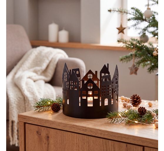 Świecznik na tealight VBS "Miasto"
