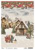Motyw papier ryżowy Ciao Bella "Merry & Bright - Quiet Landscape"