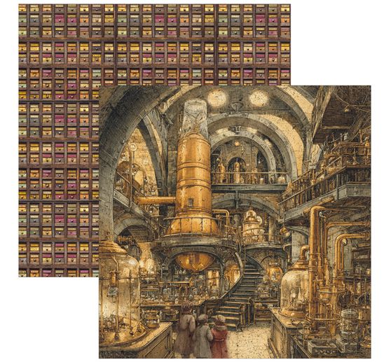 Papier do scrapbooking Ciao Bella "The Chocolate Factory"