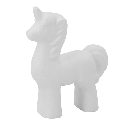 Styropianowa "Jednorożec", 17 cm